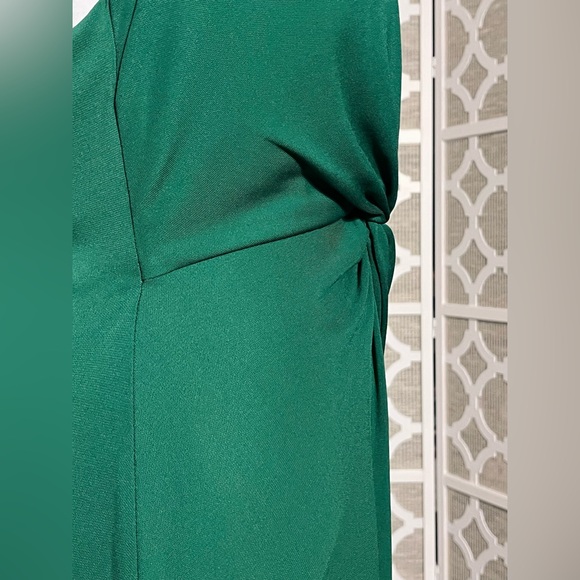 Vintage GREEN DRESS MEDIUM NICOLE BAKTI PARTY FORMAL DRESS Fitted Long Mermaid - Picture 9 of 16